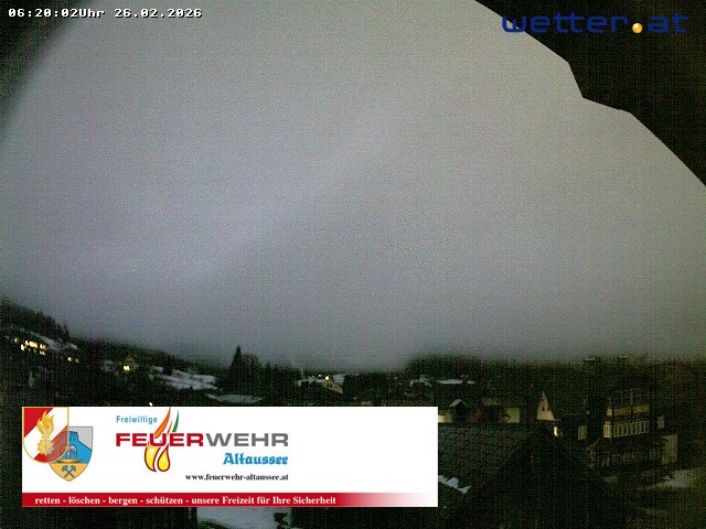 Archived image Webcam Altaussee: Volunteer Fire Department