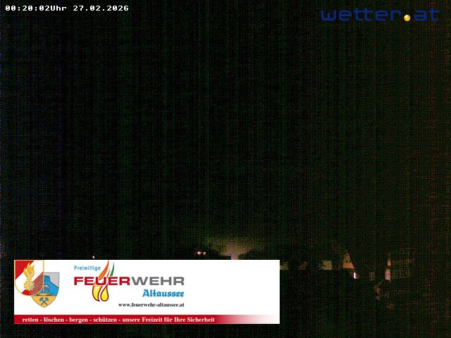 Archiv Foto Webcam Rüsthaus Freiwillige Feuerwehr Altaussee