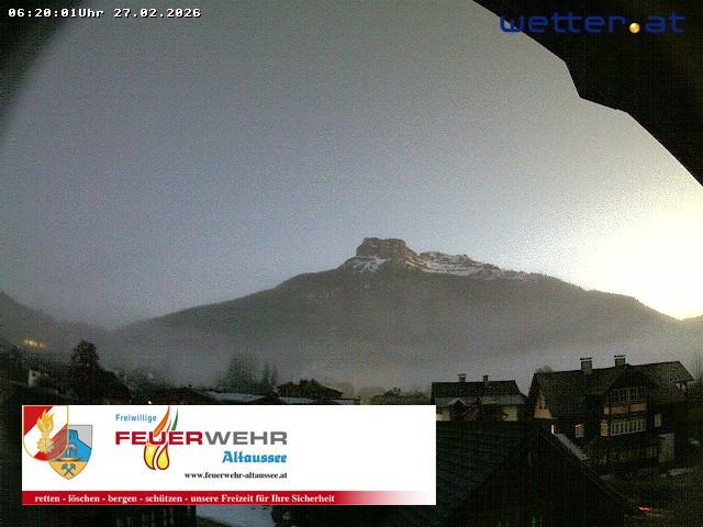 Archiv Foto Webcam Rüsthaus Freiwillige Feuerwehr Altaussee