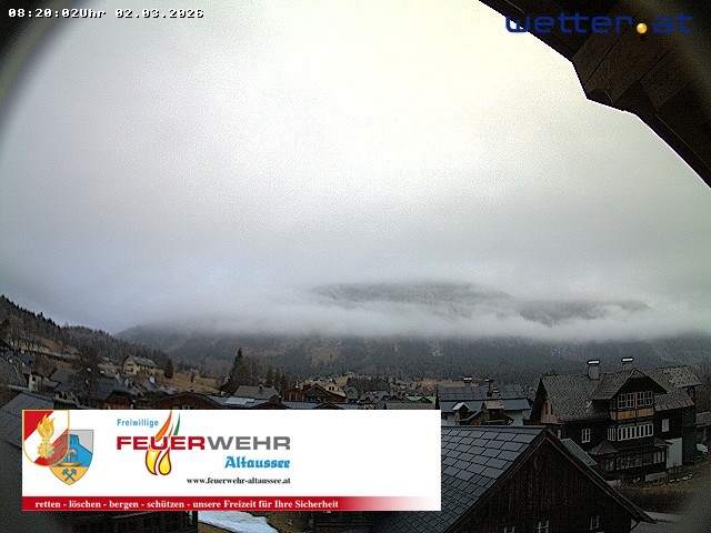 Archiv Foto Webcam Rüsthaus Freiwillige Feuerwehr Altaussee