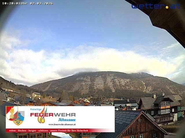 Archiv Foto Webcam Rüsthaus Freiwillige Feuerwehr Altaussee