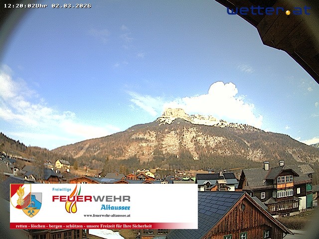 Archiv Foto Webcam Rüsthaus Freiwillige Feuerwehr Altaussee