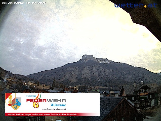Archiv Foto Webcam Rüsthaus Freiwillige Feuerwehr Altaussee