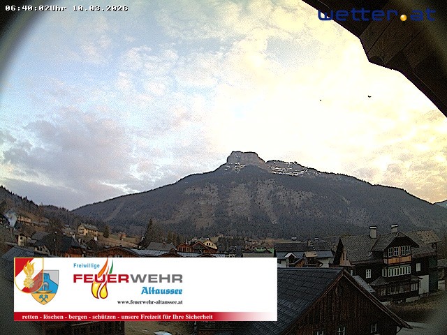 Archiv Foto Webcam Rüsthaus Freiwillige Feuerwehr Altaussee