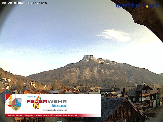 Archiv Foto Webcam Rüsthaus Freiwillige Feuerwehr Altaussee
