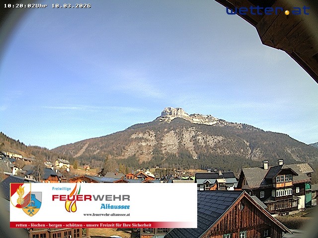 Archiv Foto Webcam Rüsthaus Freiwillige Feuerwehr Altaussee
