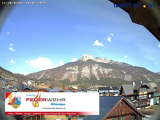 Archiv Foto Webcam Rüsthaus Freiwillige Feuerwehr Altaussee