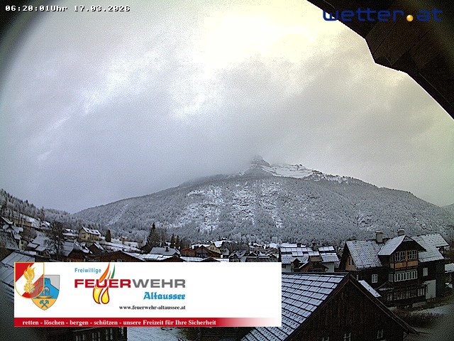 Archiv Foto Webcam Rüsthaus Freiwillige Feuerwehr Altaussee