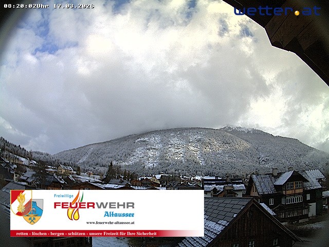 Archiv Foto Webcam Rüsthaus Freiwillige Feuerwehr Altaussee