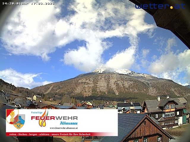 Archiv Foto Webcam Rüsthaus Freiwillige Feuerwehr Altaussee