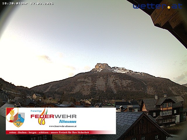 Archiv Foto Webcam Rüsthaus Freiwillige Feuerwehr Altaussee