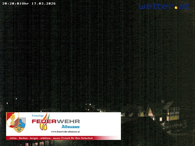 Archiv Foto Webcam Rüsthaus Freiwillige Feuerwehr Altaussee