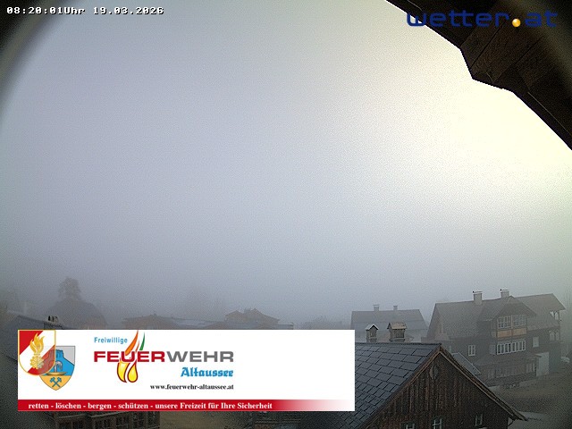 Archiv Foto Webcam Rüsthaus Freiwillige Feuerwehr Altaussee