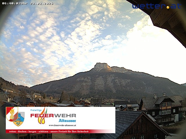 Archiv Foto Webcam Rüsthaus Freiwillige Feuerwehr Altaussee
