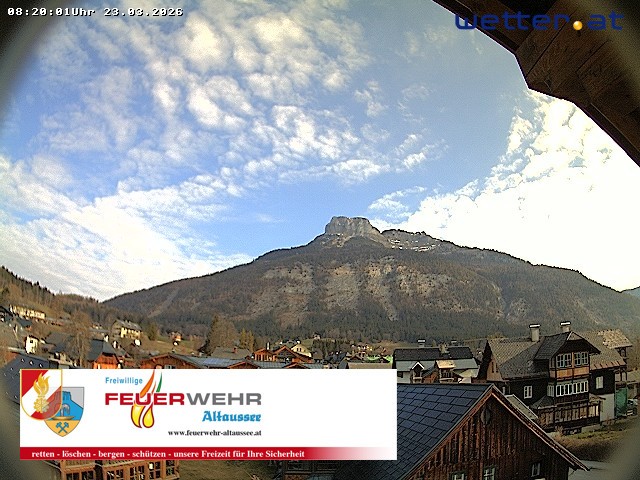 Archiv Foto Webcam Rüsthaus Freiwillige Feuerwehr Altaussee