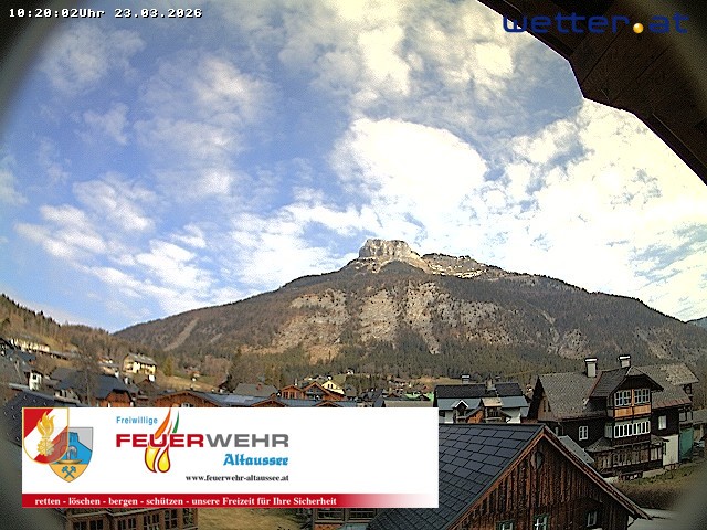 Archiv Foto Webcam Rüsthaus Freiwillige Feuerwehr Altaussee