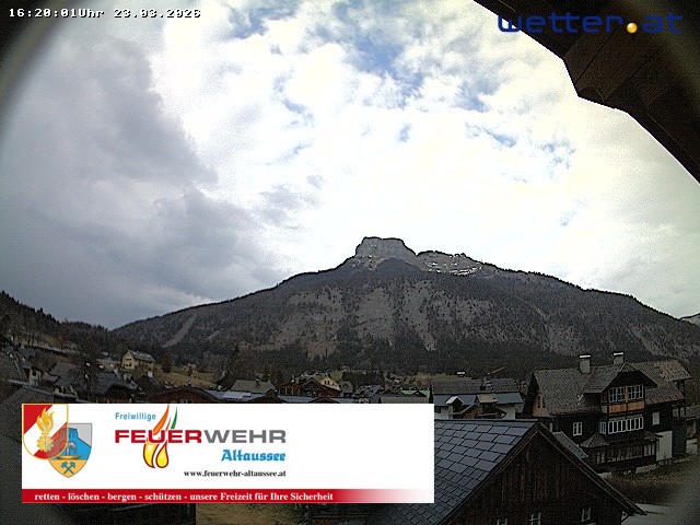 Archiv Foto Webcam Rüsthaus Freiwillige Feuerwehr Altaussee