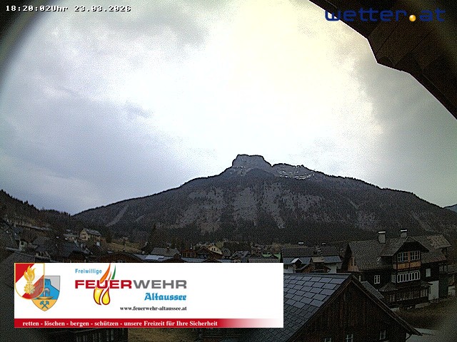 Archiv Foto Webcam Rüsthaus Freiwillige Feuerwehr Altaussee