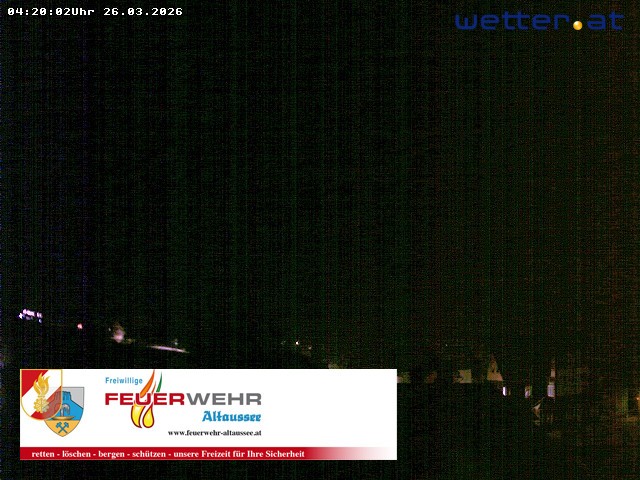 Archiv Foto Webcam Rüsthaus Freiwillige Feuerwehr Altaussee