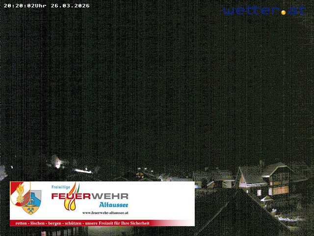 Archiv Foto Webcam Rüsthaus Freiwillige Feuerwehr Altaussee