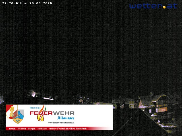 Archiv Foto Webcam Rüsthaus Freiwillige Feuerwehr Altaussee