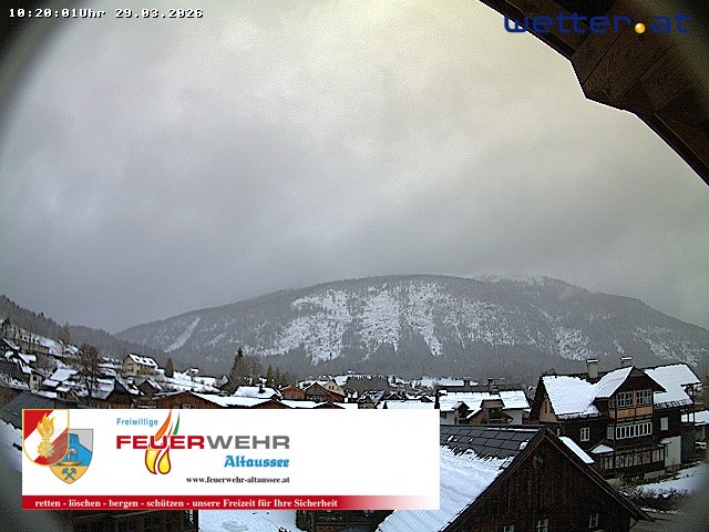 Archiv Foto Webcam Rüsthaus Freiwillige Feuerwehr Altaussee