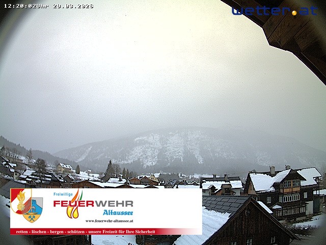 Archiv Foto Webcam Rüsthaus Freiwillige Feuerwehr Altaussee