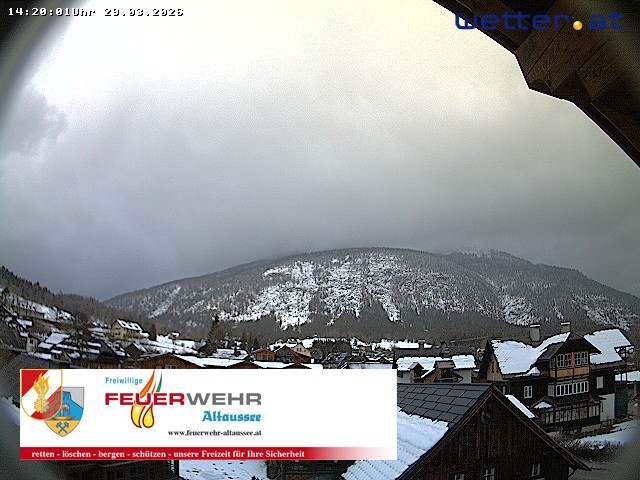 Archiv Foto Webcam Rüsthaus Freiwillige Feuerwehr Altaussee