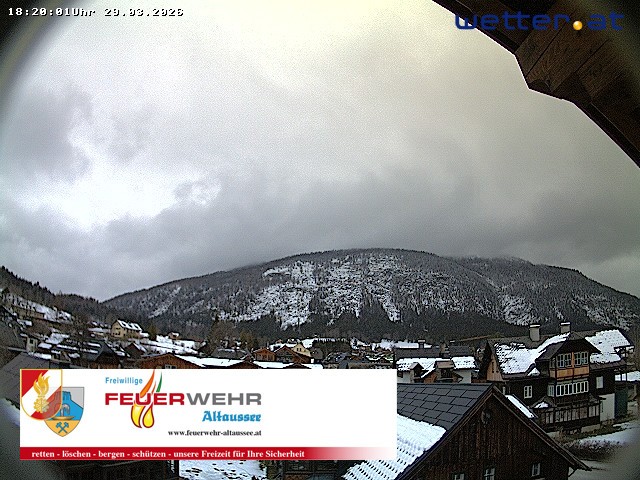 Archiv Foto Webcam Rüsthaus Freiwillige Feuerwehr Altaussee