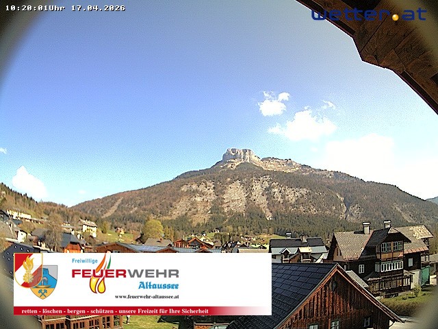 Archiv Foto Webcam Rüsthaus Freiwillige Feuerwehr Altaussee