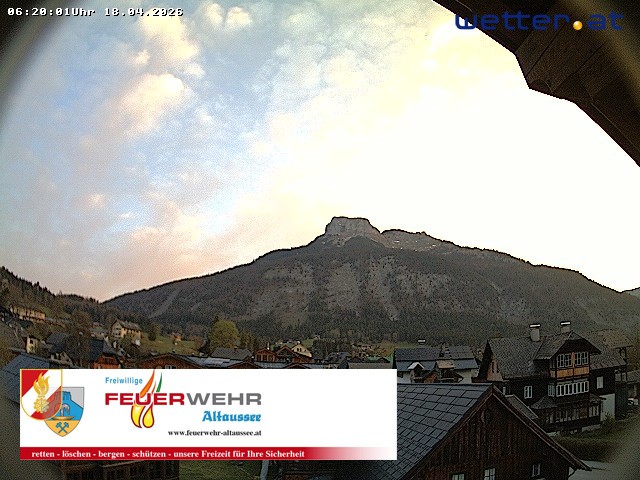 Archiv Foto Webcam Rüsthaus Freiwillige Feuerwehr Altaussee