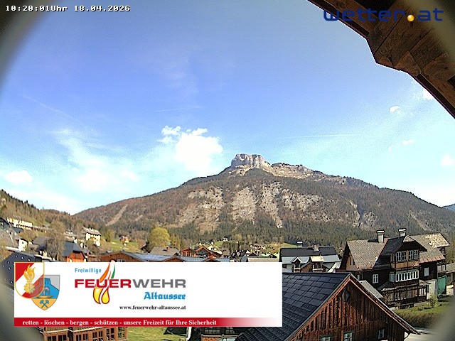 Archiv Foto Webcam Rüsthaus Freiwillige Feuerwehr Altaussee