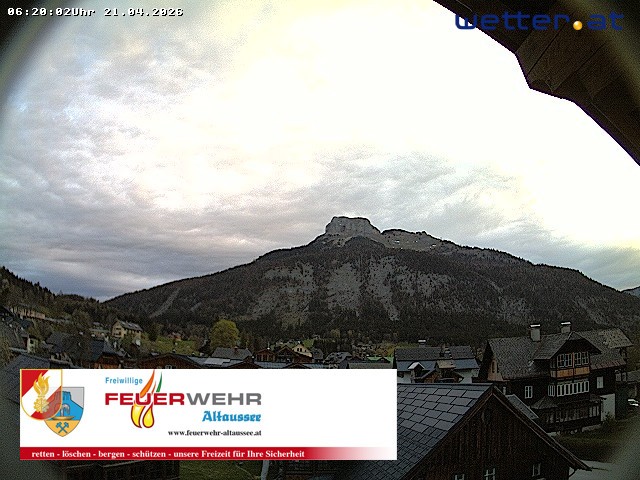 Archiv Foto Webcam Rüsthaus Freiwillige Feuerwehr Altaussee