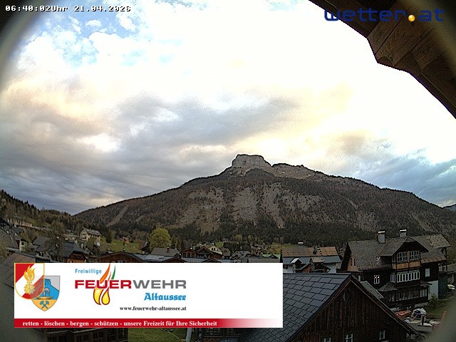 Archiv Foto Webcam Rüsthaus Freiwillige Feuerwehr Altaussee