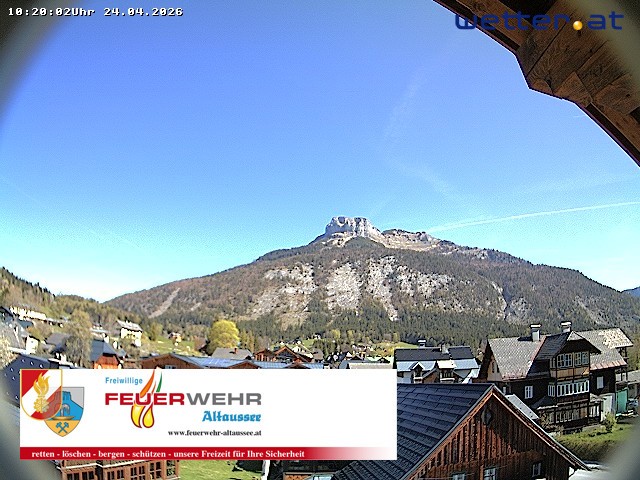 Archiv Foto Webcam Rüsthaus Freiwillige Feuerwehr Altaussee
