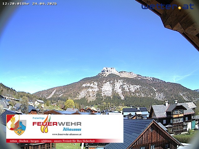 Archiv Foto Webcam Rüsthaus Freiwillige Feuerwehr Altaussee