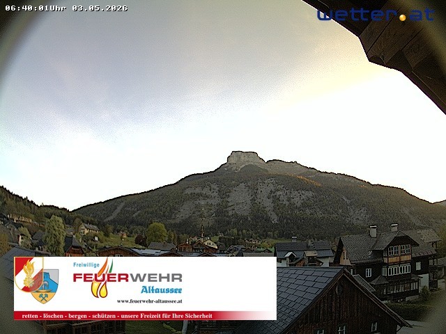 Archived image Webcam Altaussee: Volunteer Fire Department