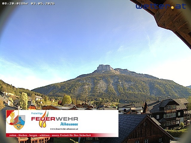 Archived image Webcam Altaussee: Volunteer Fire Department