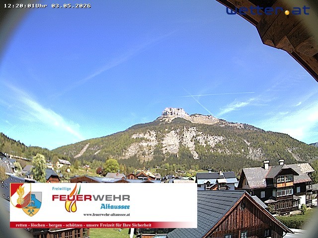 Archived image Webcam Altaussee: Volunteer Fire Department