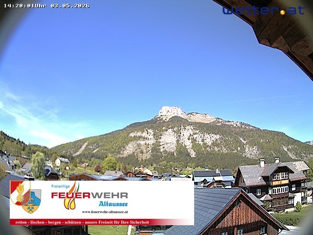 Archiv Foto Webcam Rüsthaus Freiwillige Feuerwehr Altaussee