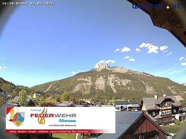 Archiv Foto Webcam Rüsthaus Freiwillige Feuerwehr Altaussee