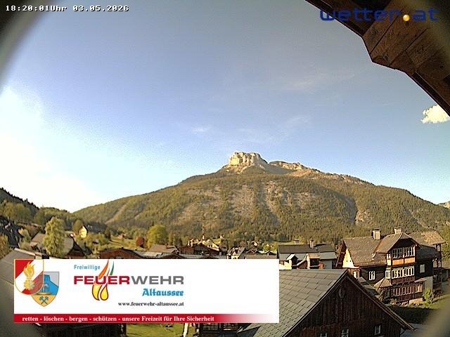 Archiv Foto Webcam Rüsthaus Freiwillige Feuerwehr Altaussee