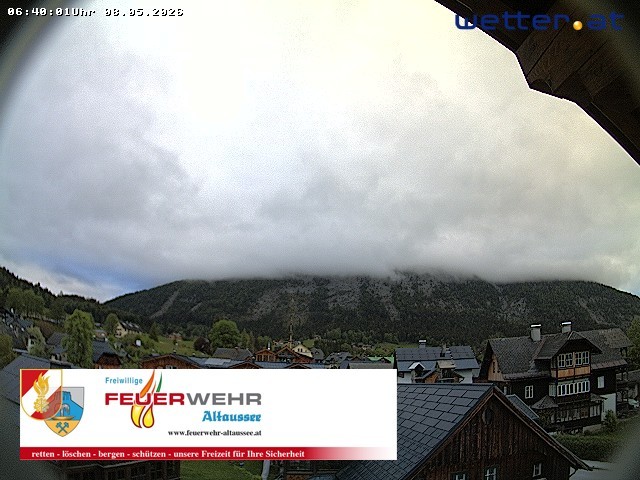 Archived image Webcam Altaussee: Volunteer Fire Department