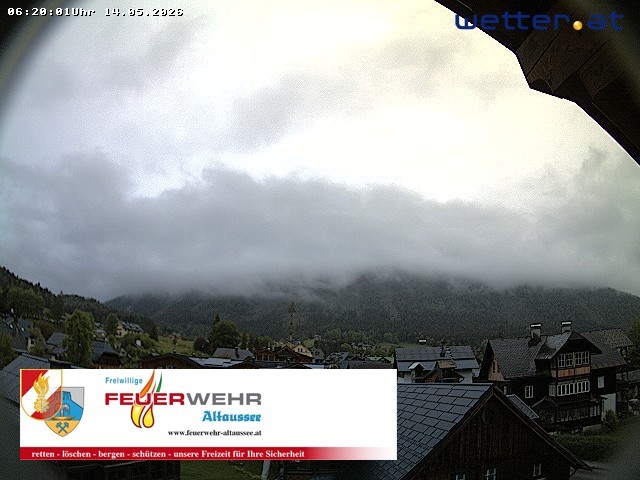 Archiv Foto Webcam Rüsthaus Freiwillige Feuerwehr Altaussee