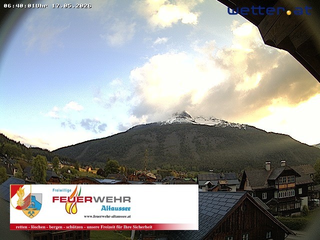 Archived image Webcam Altaussee: Volunteer Fire Department