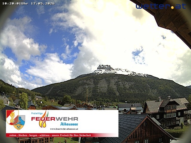 Archived image Webcam Altaussee: Volunteer Fire Department