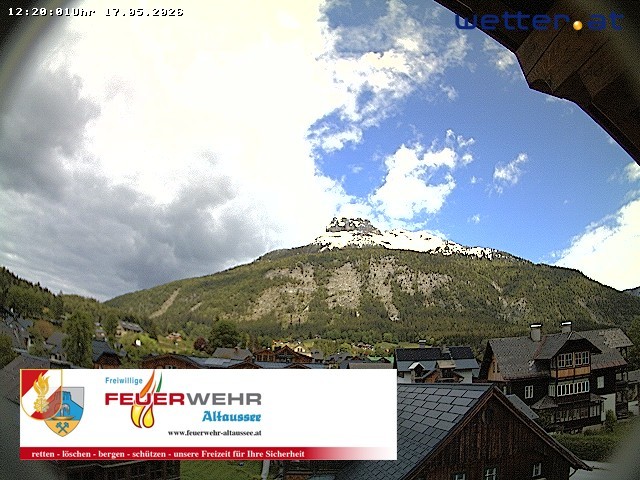 Archived image Webcam Altaussee: Volunteer Fire Department