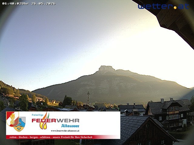 Archived image Webcam Altaussee: Volunteer Fire Department