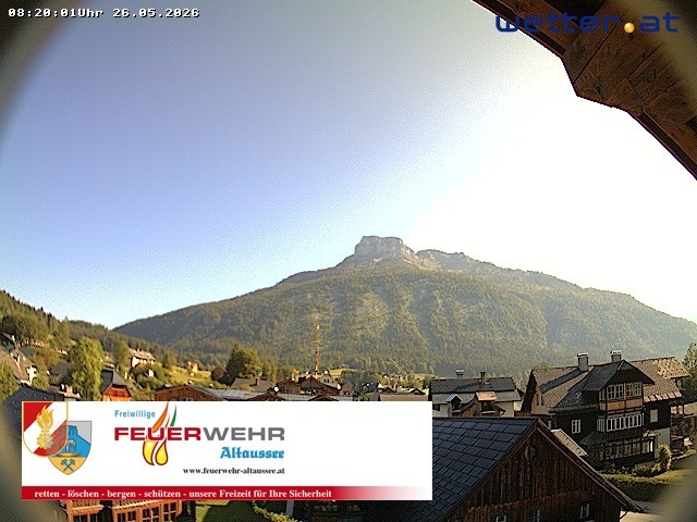 Archived image Webcam Altaussee: Volunteer Fire Department