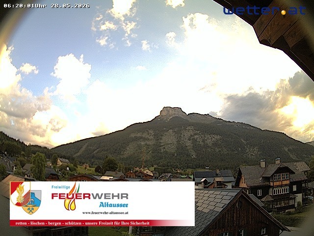 Archiv Foto Webcam Rüsthaus Freiwillige Feuerwehr Altaussee